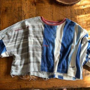 Free people cropped loose tee